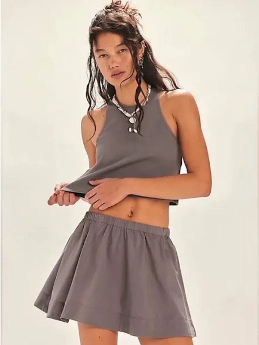 Free People Milani Skirt/ Tank Set
